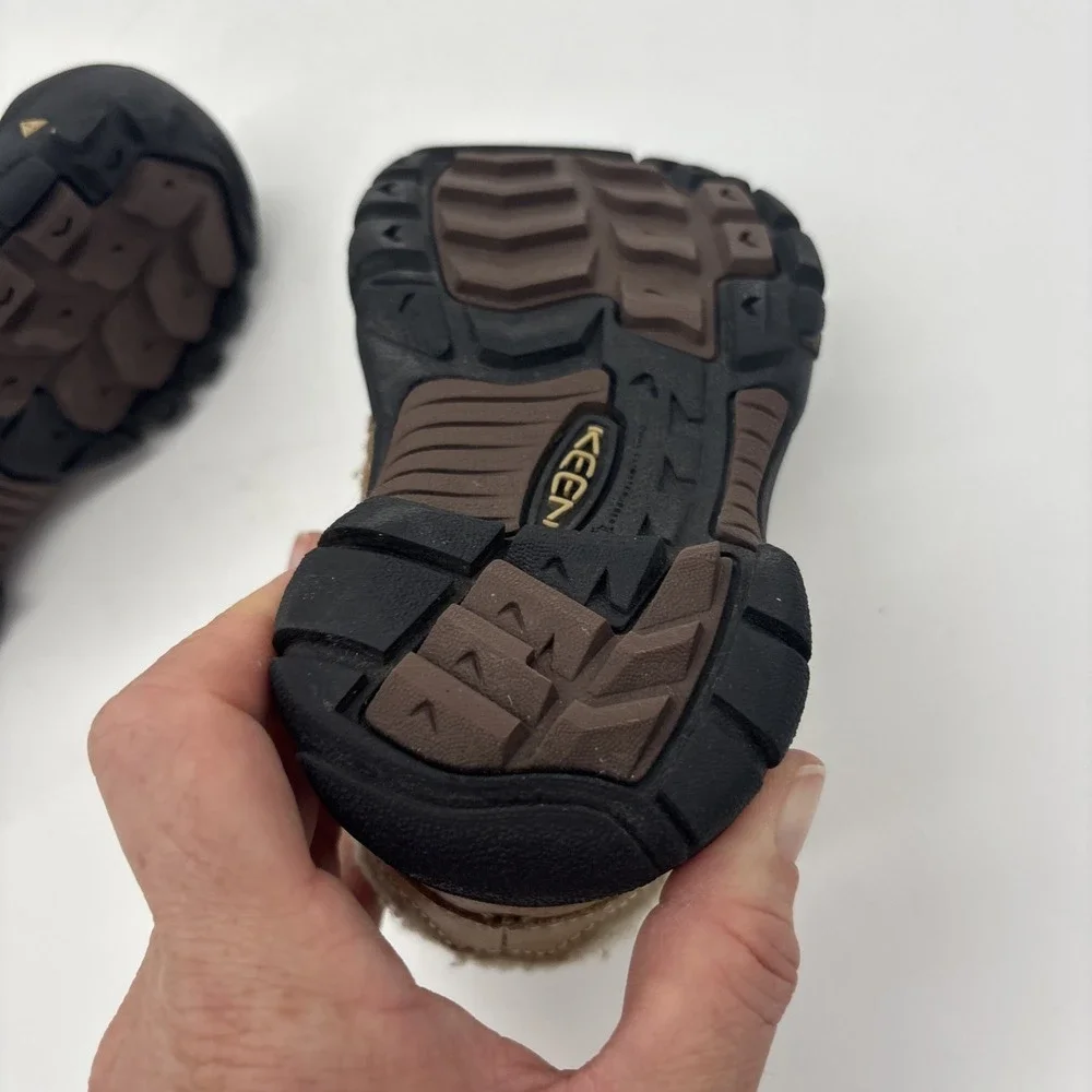 Keen Kids Kooteney Brown Hiking Boots baby Size 8